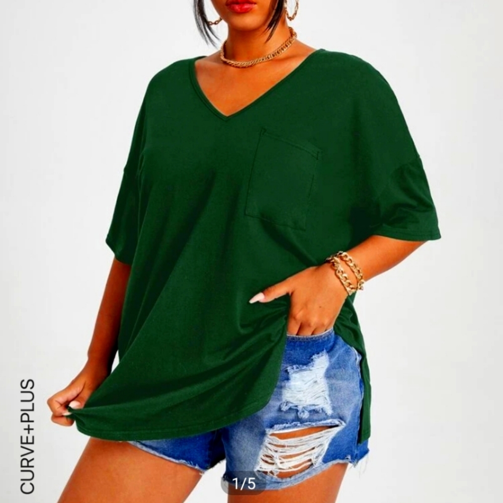 Green shirt